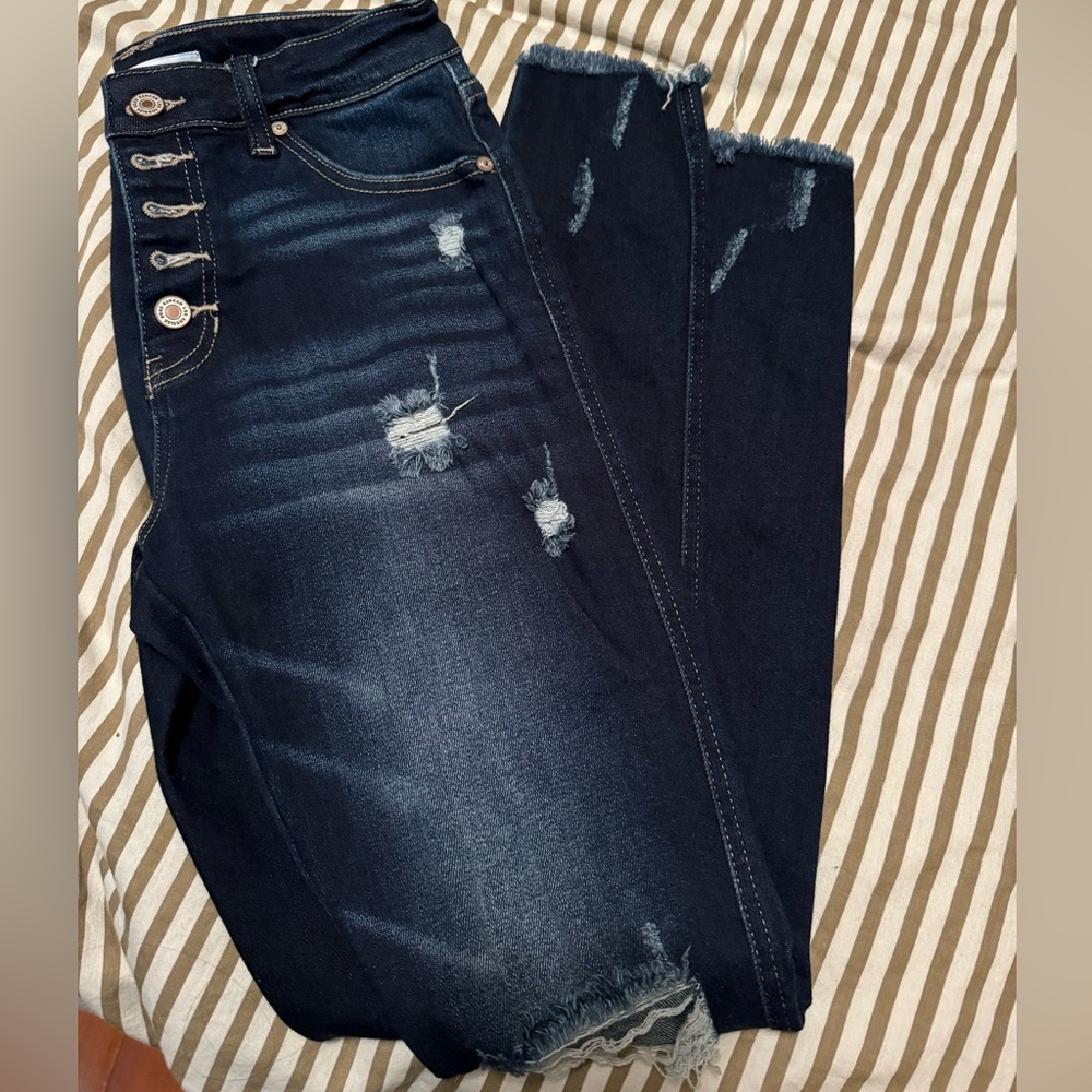 KanCan Skinny Distressed Jeans